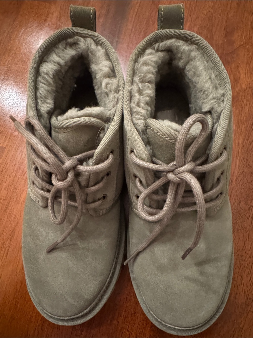 WOMEN'S UGG NEUMEL - COZY CHUKKA BOOT -Burnt Olive Women’s Size 7 - Picture 4 of 5